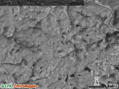 Scott township, Pennsylvania satellite photo by USGS