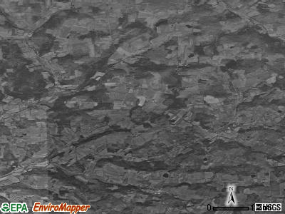Orwell township, Pennsylvania satellite photo by USGS