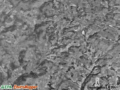 Forest Lake township, Pennsylvania satellite photo by USGS