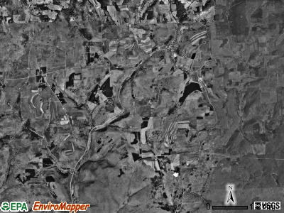 Clymer township, Pennsylvania satellite photo by USGS