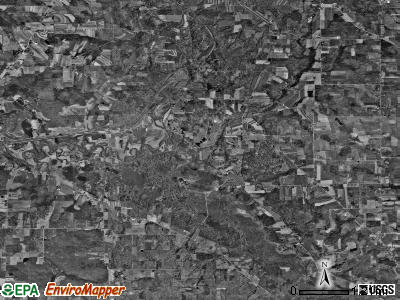 Rockdale township, Pennsylvania satellite photo by USGS