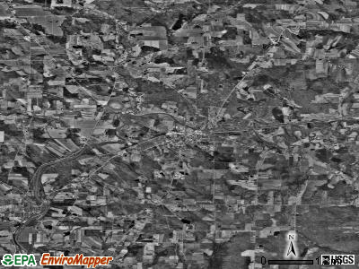 Cambridge township, Pennsylvania satellite photo by USGS
