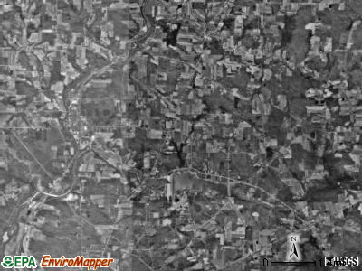 Woodcock township, Pennsylvania satellite photo by USGS