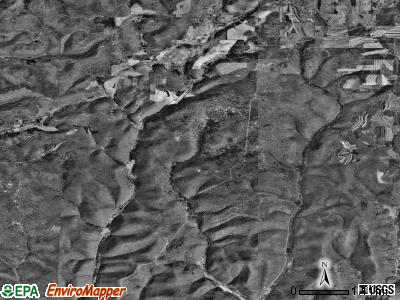 Homer township, Pennsylvania satellite photo by USGS