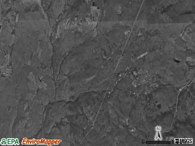 Bloss township, Pennsylvania satellite photo by USGS
