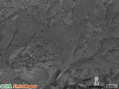 Duncan township, Pennsylvania satellite photo by USGS