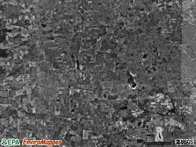 Randolph township, Pennsylvania satellite photo by USGS