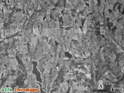 Lemon township, Pennsylvania satellite photo by USGS