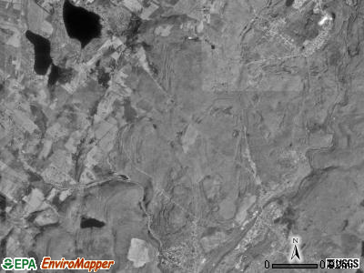 Fell township, Pennsylvania satellite photo by USGS