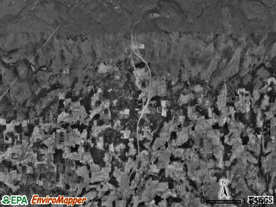 Liberty township, Pennsylvania satellite photo by USGS