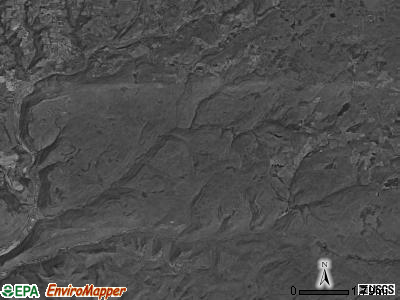 McNett township, Pennsylvania satellite photo by USGS