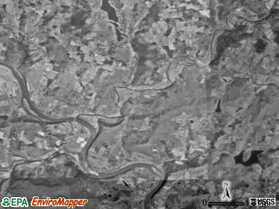 Tunkhannock township, Pennsylvania satellite photo by USGS
