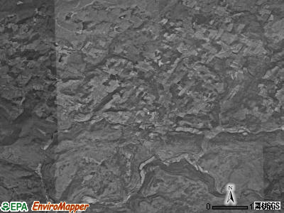 Elkland township, Pennsylvania satellite photo by USGS