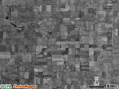 Westfield township, Illinois satellite photo by USGS