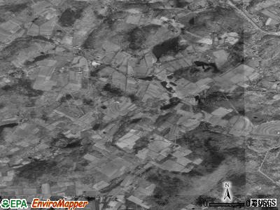 West Abington township, Pennsylvania satellite photo by USGS