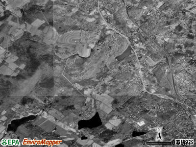 Glenburn township, Pennsylvania satellite photo by USGS