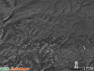 Cascade township, Pennsylvania satellite photo by USGS