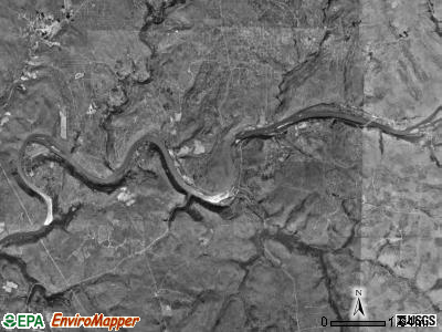 President township, Pennsylvania satellite photo by USGS