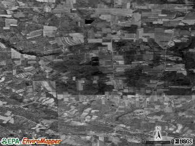Salem township, Pennsylvania satellite photo by USGS