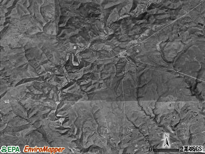 Leidy township, Pennsylvania satellite photo by USGS