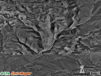 Lewis township, Pennsylvania satellite photo by USGS