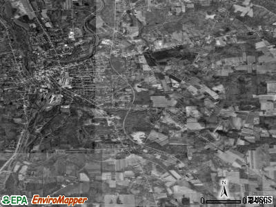 Hempfield township, Pennsylvania satellite photo by USGS