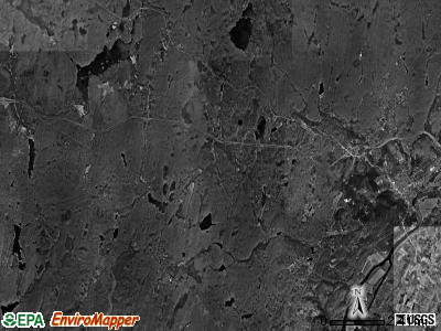 Dingman township, Pennsylvania satellite photo by USGS