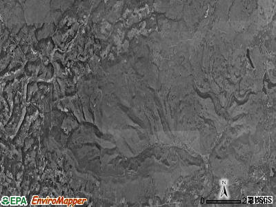 Davidson township, Pennsylvania satellite photo by USGS
