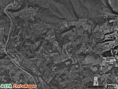 Hepburn township, Pennsylvania satellite photo by USGS