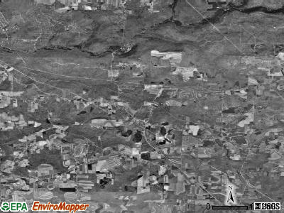 Ashland township, Pennsylvania satellite photo by USGS
