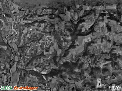 Upper Fairfield township, Pennsylvania satellite photo by USGS