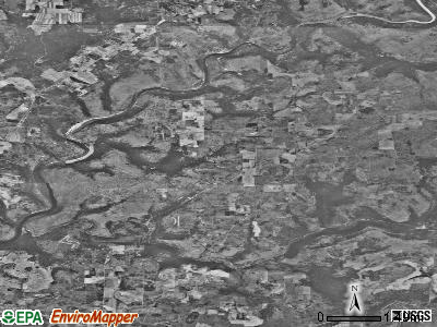 Millcreek township, Pennsylvania satellite photo by USGS