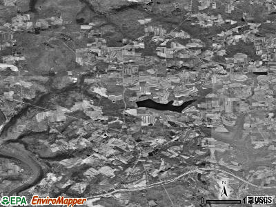 Richland township, Pennsylvania satellite photo by USGS