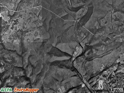 Watson township, Pennsylvania satellite photo by USGS