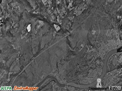 Plymouth township, Pennsylvania satellite photo by USGS