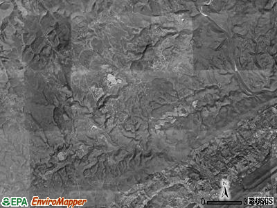 Beech Creek township, Pennsylvania satellite photo by USGS
