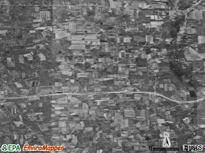 Lackawannock township, Pennsylvania satellite photo by USGS