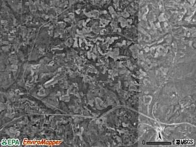 Washington township, Pennsylvania satellite photo by USGS