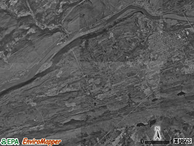Newport township, Pennsylvania satellite photo by USGS