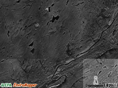 Lehman township, Pennsylvania satellite photo by USGS