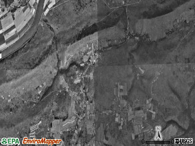 Bastress township, Pennsylvania satellite photo by USGS