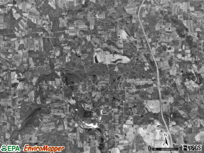 Springfield township, Pennsylvania satellite photo by USGS