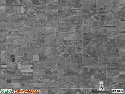 Wallace township, Illinois satellite photo by USGS