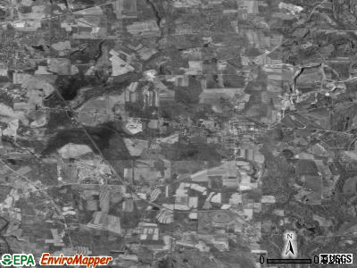 Mercer township, Pennsylvania satellite photo by USGS