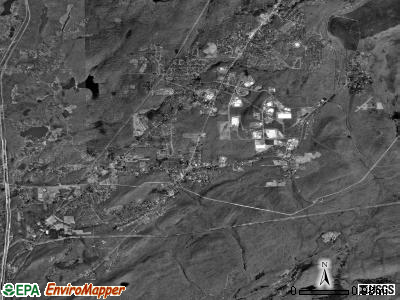 Wright township, Pennsylvania satellite photo by USGS