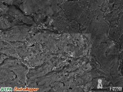 Paradise township, Pennsylvania satellite photo by USGS