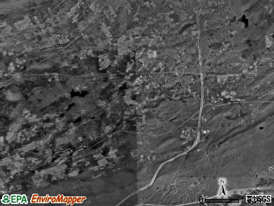 Dorrance township, Pennsylvania satellite photo by USGS
