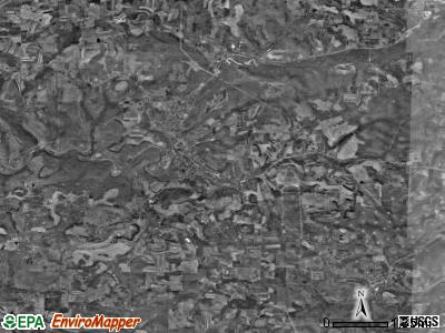 Winslow township, Pennsylvania satellite photo by USGS