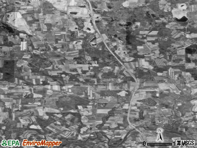 Plain Grove township, Pennsylvania satellite photo by USGS
