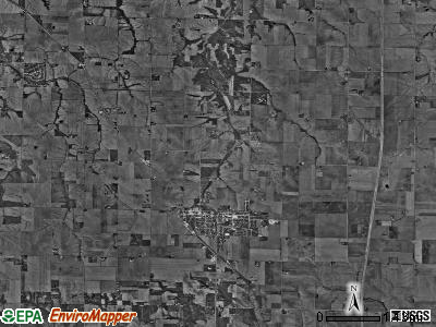 Western township, Illinois satellite photo by USGS